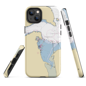 Anacortes Marina (Anacortes, WA) NOAA Chart  Tough iPhone Case