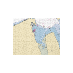 BananaBelt Boats & Yachts (Anacortes, WA) NOAA Chart Jigsaw Puzzle