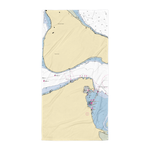 Anchor Cove Marina (Anacortes, WA) NOAA Chart Towel