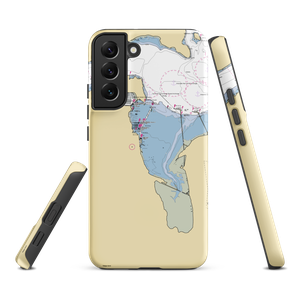 Cap Sante Marine South Yard (Anacortes, WA) NOAA Chart Samsung Phone Case