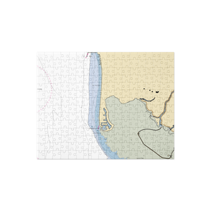 Sandy Point Marina (Lummi Island, WA) NOAA Chart Jigsaw Puzzle