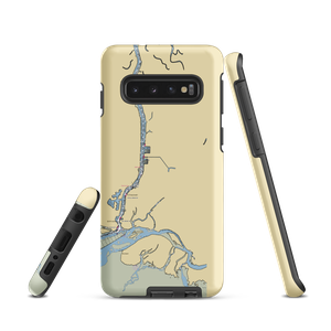 La Conner Town Docks (La Conner, WA) NOAA Chart Samsung Phone Case