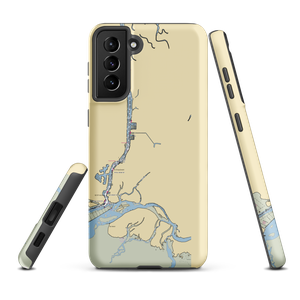 La Conner Town Docks (La Conner, WA) NOAA Chart Samsung Phone Case