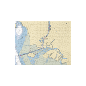 Pioneer Point Marina (La Conner, WA) NOAA Chart Jigsaw Puzzle