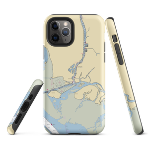 Shelter Bay Marina (La Conner, WA) NOAA Chart  Tough iPhone Case