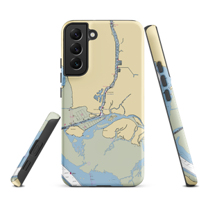 Shelter Bay Yacht Club (La Conner, WA) NOAA Chart Samsung Phone Case