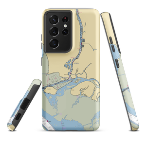 Shelter Bay Yacht Club (La Conner, WA) NOAA Chart Samsung Phone Case