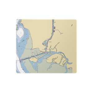 Latitude Marine Services LLC (La Conner, WA) NOAA Chart  Gaming Mouse Pad