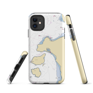 Bayside Marina (Anacortes, WA) NOAA Chart  Tough iPhone Case