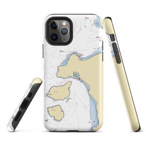 Bayside Marina (Anacortes, WA) NOAA Chart  Tough iPhone Case