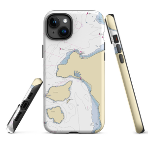 Bayside Marina (Anacortes, WA) NOAA Chart  Tough iPhone Case