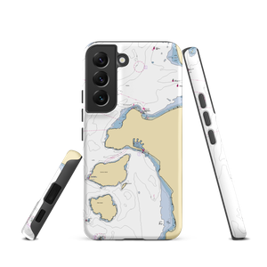 Flounder Bay Yacht Club (Anacortes, WA) NOAA Chart Samsung Phone Case