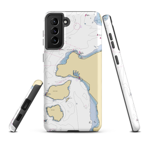 Flounder Bay Yacht Club (Anacortes, WA) NOAA Chart Samsung Phone Case