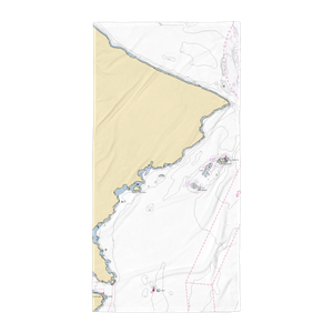Doe Bay Resort and Retreat (Eastsound, WA) NOAA Chart Towel