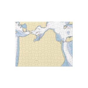 Deception Pass Marina (Oak Harbor, WA) NOAA Chart Jigsaw Puzzle