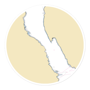 Rosario Resort Marina (Eastsound, WA) NOAA Chart Sticker