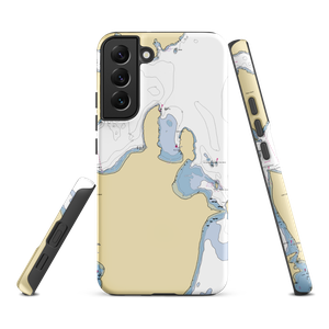 Spencer's Landing Marina (Lopez Island, WA) NOAA Chart Samsung Phone Case