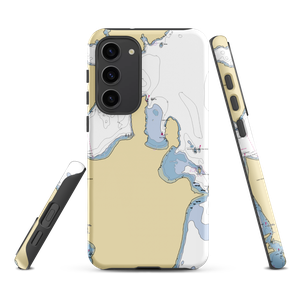 Spencer's Landing Marina (Lopez Island, WA) NOAA Chart Samsung Phone Case