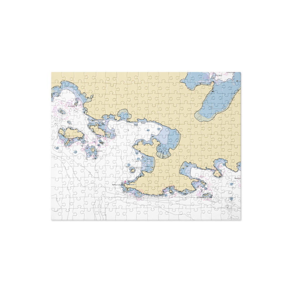 MacKaye Harbor Dock (Lopez Island, WA) NOAA Chart Jigsaw Puzzle 