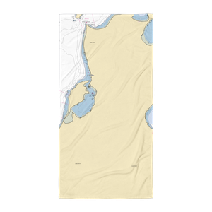 Islands Marine Center (Lopez Island, WA) NOAA Chart Towel