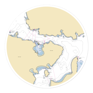 Shaw Island Franciscan Service Corporation (Orcas, WA) NOAA Chart Sticker