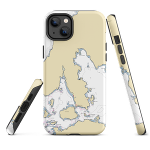 Deer Harbor Marina (Deer Harbor, WA) NOAA Chart  Tough iPhone Case