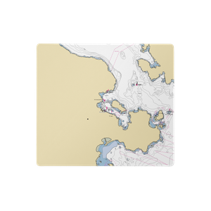 Charters Northwest (Deer Harbor, WA) NOAA Chart  Gaming Mouse Pad