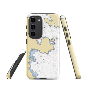 Albert Jensen & Sons Marina (Deer Harbor, WA) NOAA Chart Samsung Phone Case