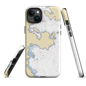 Albert Jensen & Sons Marina (Deer Harbor, WA) NOAA Chart  Tough iPhone Case