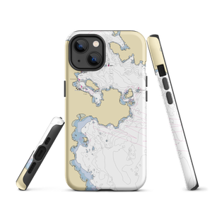 Albert Jensen & Sons Marina (Deer Harbor, WA) NOAA Chart  Tough iPhone Case