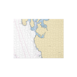 Snug Harbor Marina Resort (Friday Harbor, WA) NOAA Chart Jigsaw Puzzle