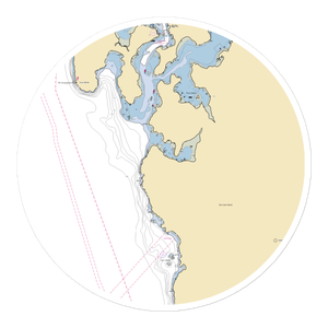 Snug Harbor Marina Resort (Friday Harbor, WA) NOAA Chart Sticker