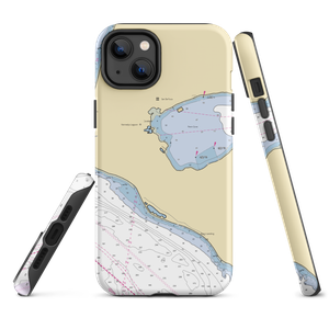 Captain Whidbey Inn (Coupeville, WA) NOAA Chart  Tough iPhone Case