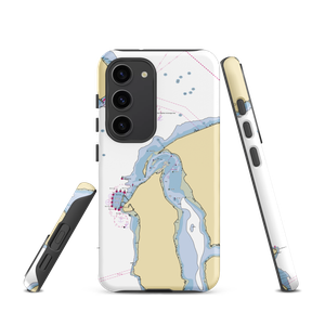 Fort Flagler State Park Moorings (Nordland, WA) NOAA Chart Samsung Phone Case