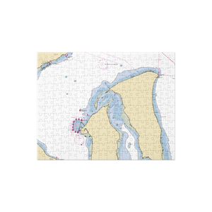 Fort Flagler State Park Moorings (Nordland, WA) NOAA Chart Jigsaw Puzzle