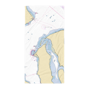 Fort Flagler State Park Moorings (Nordland, WA) NOAA Chart Towel