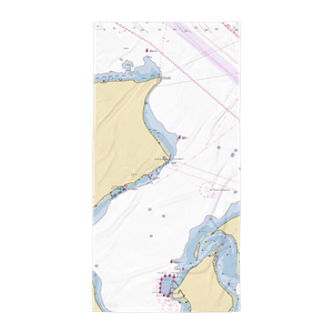 Point Hudson Marina and RV Park (Nordland, WA) NOAA Chart Towel