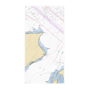 Fort Worden State Park (Nordland, WA) NOAA Chart Towel