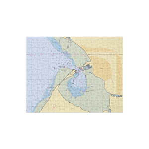 Semiahmoo Marina (Custer, WA) NOAA Chart Jigsaw Puzzle