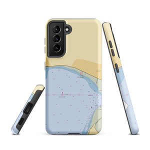 White Rock Pier (Custer, WA) NOAA Chart Samsung Phone Case