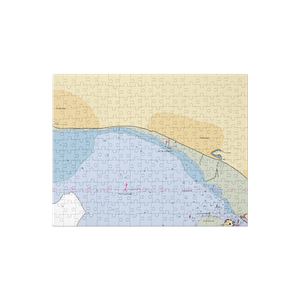 White Rock Pier (Custer, WA) NOAA Chart Jigsaw Puzzle