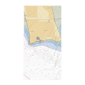 Point Roberts Marina Resort (Point Roberts, WA) NOAA Chart Towel