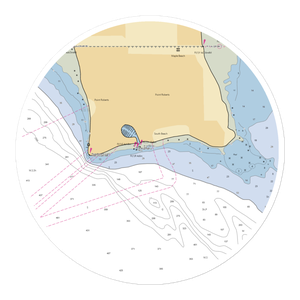 Point Roberts Marina Resort (Point Roberts, WA) NOAA Chart Sticker