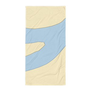 Royal City Yacht Club (Point Roberts, WA) NOAA Chart Towel