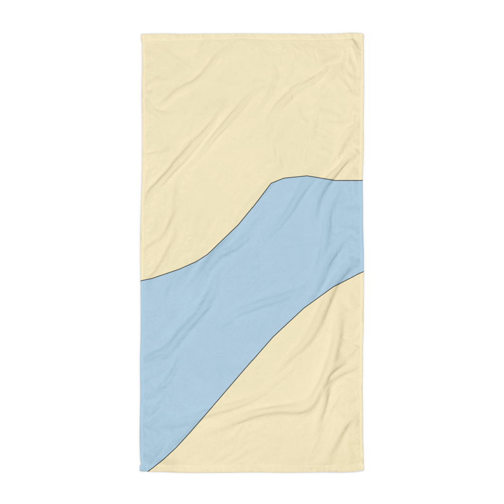 New Westminster City Dock (Point Roberts, WA) NOAA Chart Towel 