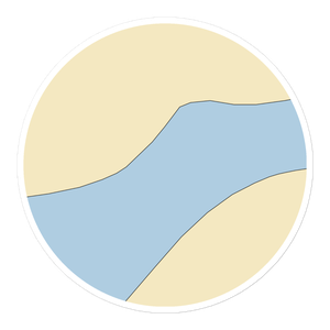 New Westminster City Dock (Point Roberts, WA) NOAA Chart Sticker