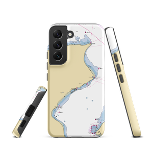 Port Townsend Yacht Club (Nordland, WA) NOAA Chart Samsung Phone Case