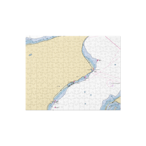 Port Townsend Yacht Club (Nordland, WA) NOAA Chart Jigsaw Puzzle