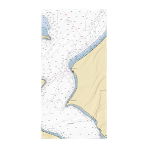 Cape George Marina (Port Townsend, WA) NOAA Chart Towel