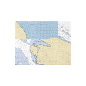 Saturna Point Store Fuel and Pub (Point Roberts, WA) NOAA Chart Jigsaw Puzzle